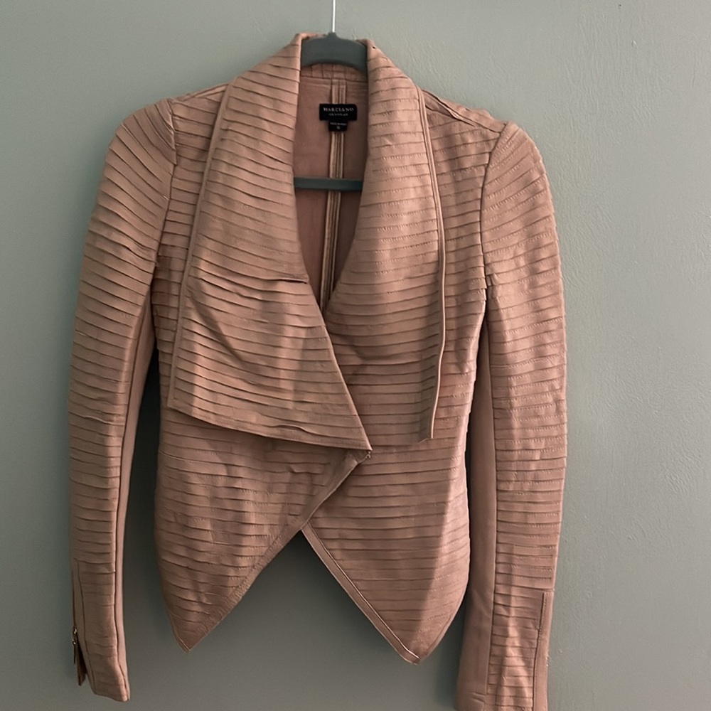 Marciano Faux Leather Jacket - Picture 3 of 14